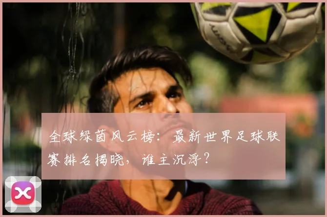 全球绿茵风云榜：最新世界足球联赛排名揭晓，谁主沉浮？