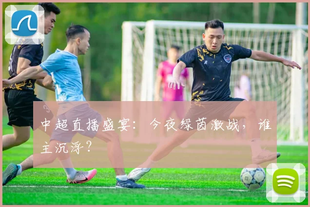 中超直播盛宴：今夜绿茵激战，谁主沉浮？
